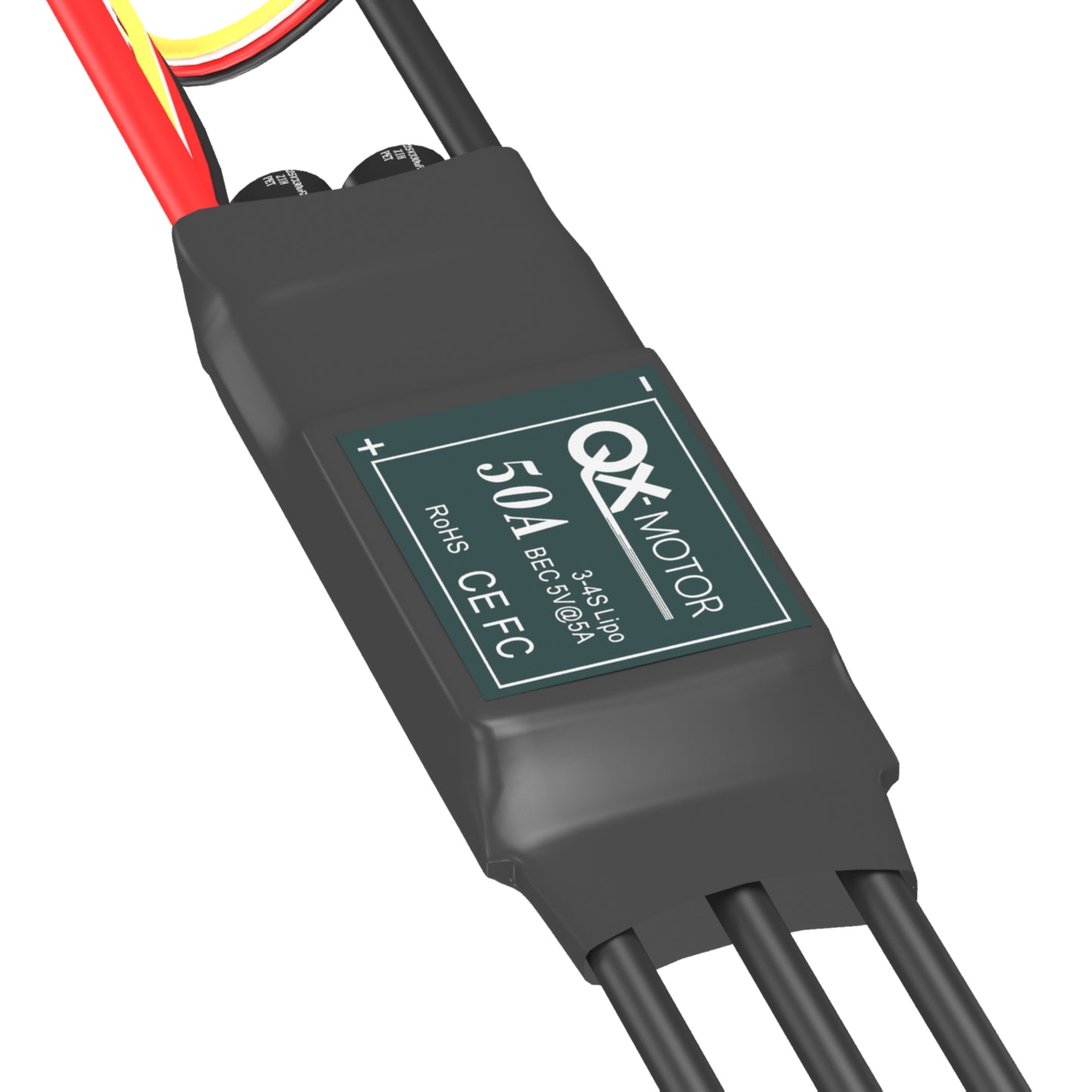 QX-MOTOR Brushless ESC 20A 30A 40A 50A 60A 80A Electronic Speed Controller 5V/2A 5V/5A BEC for RC Remote Control Aircraft Toys