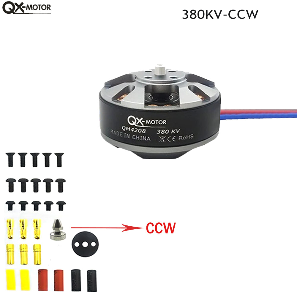 QX-MOTOR QM4208 380KV 680KV CWCCW Brushless Motor Accessories For RC Multirotor Quadcopter Hexa Drone