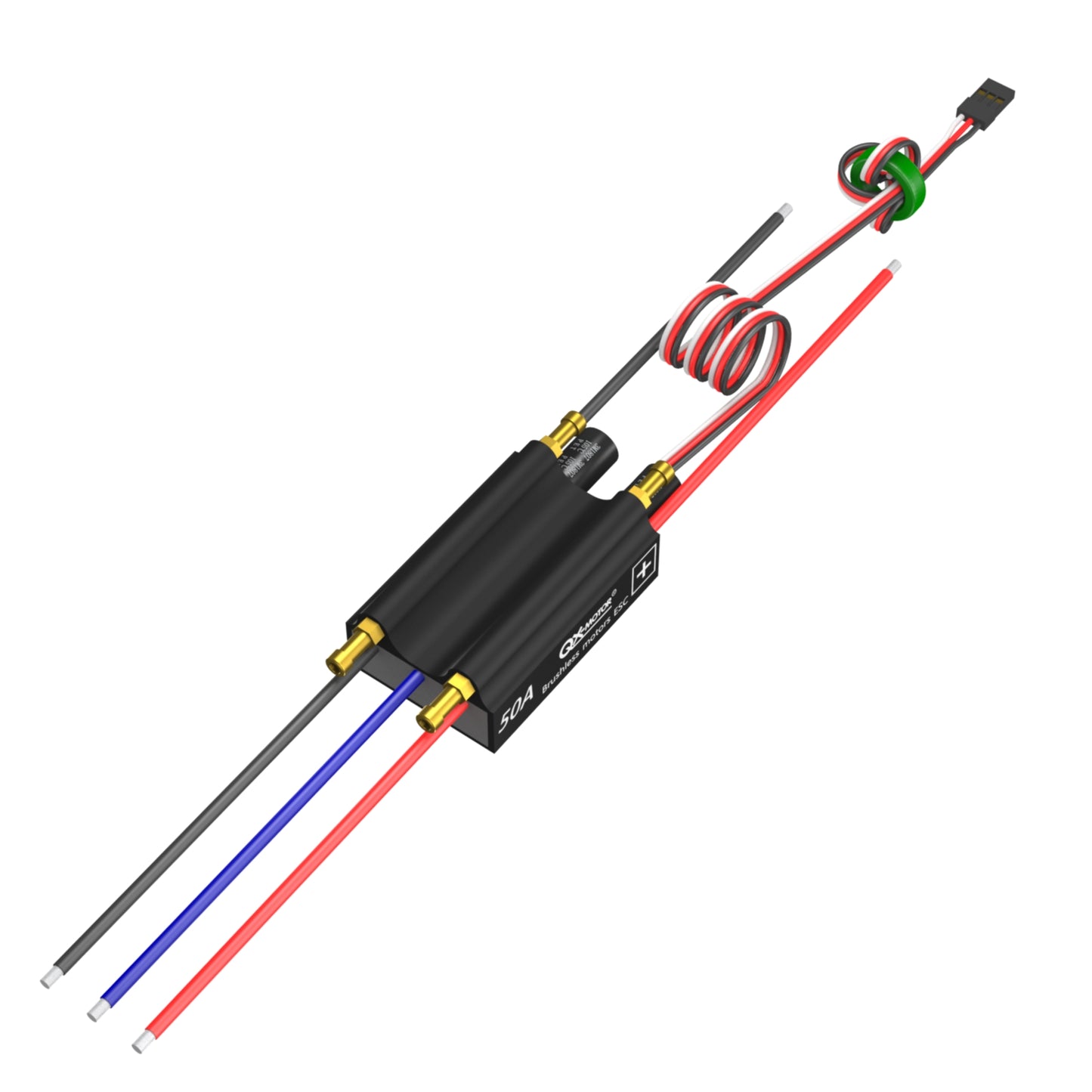 QX-MOTOR 50A 70A 120A two-way waterproof Brushless ESC with UBEC Speed Controller Support 2-6S Lipo BEC 5.5V/5A for RC Boat