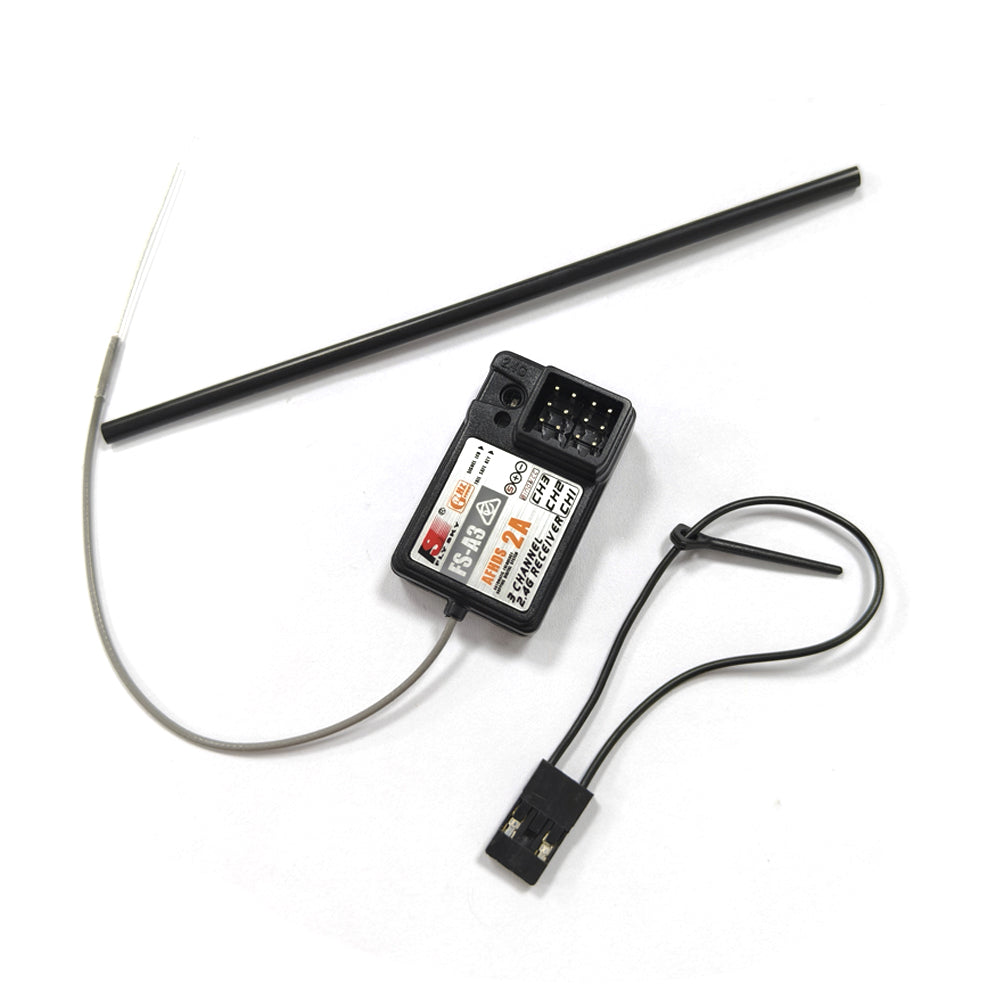 Flysky FS-GT2E Remote Control 2A 2.4ghz 2CH Radio System Transmitter with FS-A3 Receiver for RC Car Boat