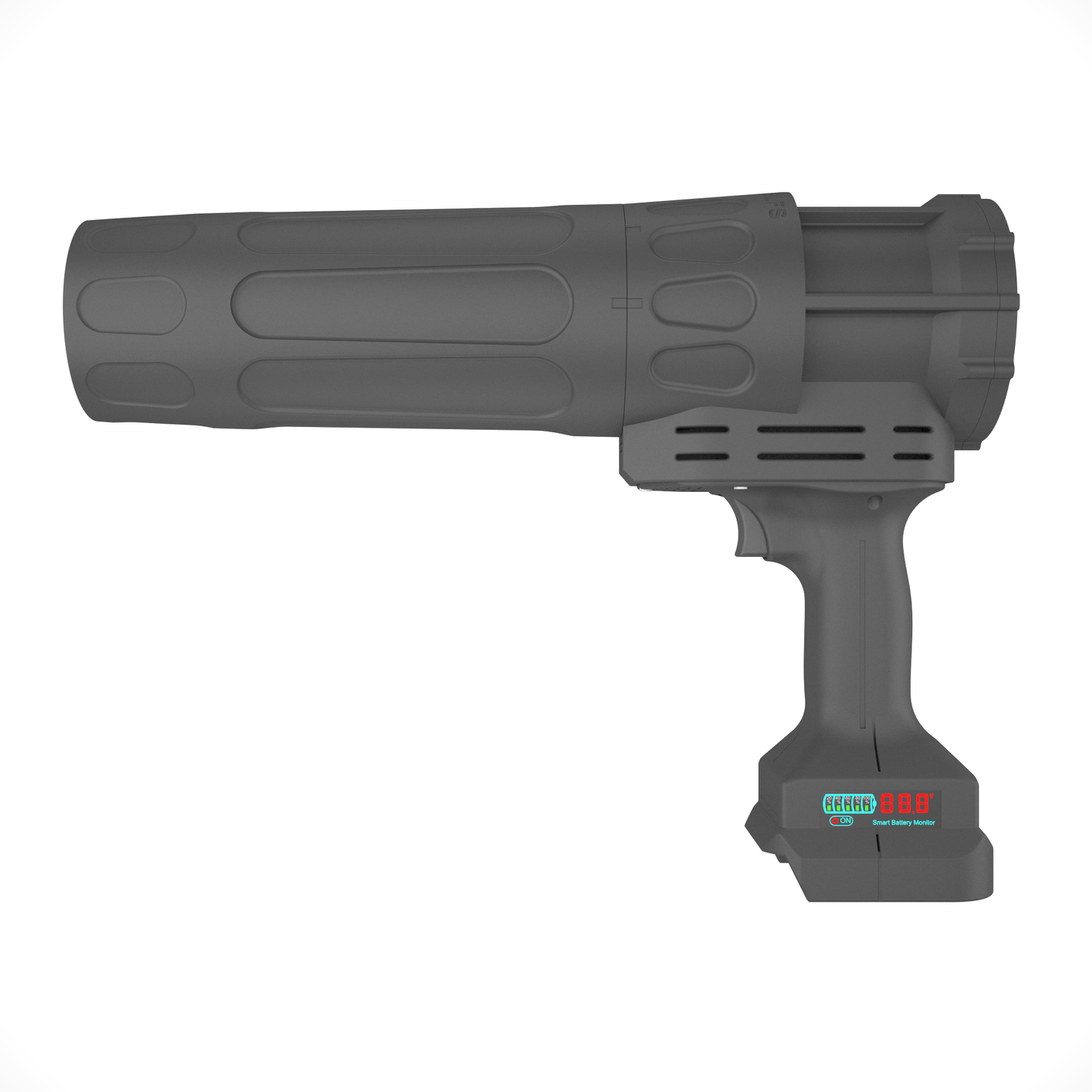 QX-MFLU 2150G high-power turbine 70mm violent fan, portable handheld industrial powerful fan, used for water dust snow removal