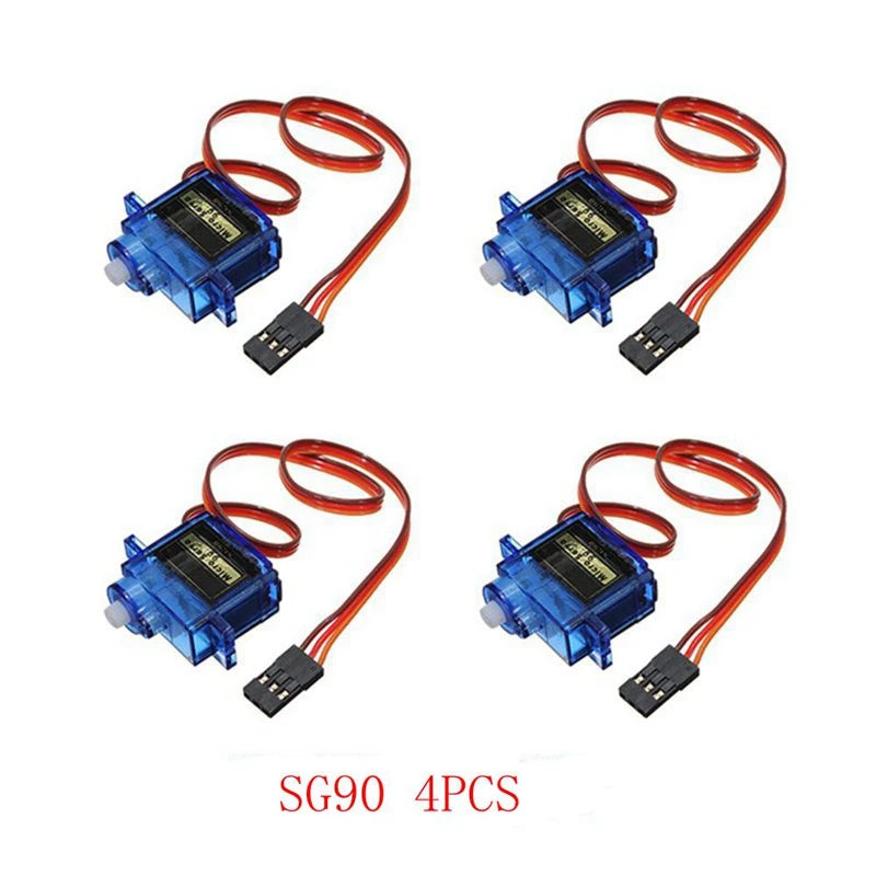 SG90 Mini Gear Micro Servo 9g 1.6KG Mini For RC RC 250 450 Airplane Helicopter Car Vehicle Boat Models Spare Parts 4/5/10/20PCS