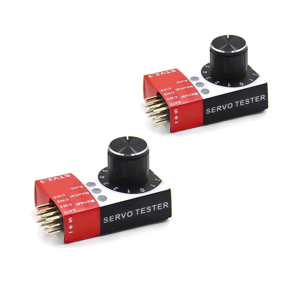 SG90 Servo /CCPM Servo Consistency Master / Servo tester with three level switching and indicator light Electric Tuning Tester For RC Drone Car Boat Airplane Models Parts