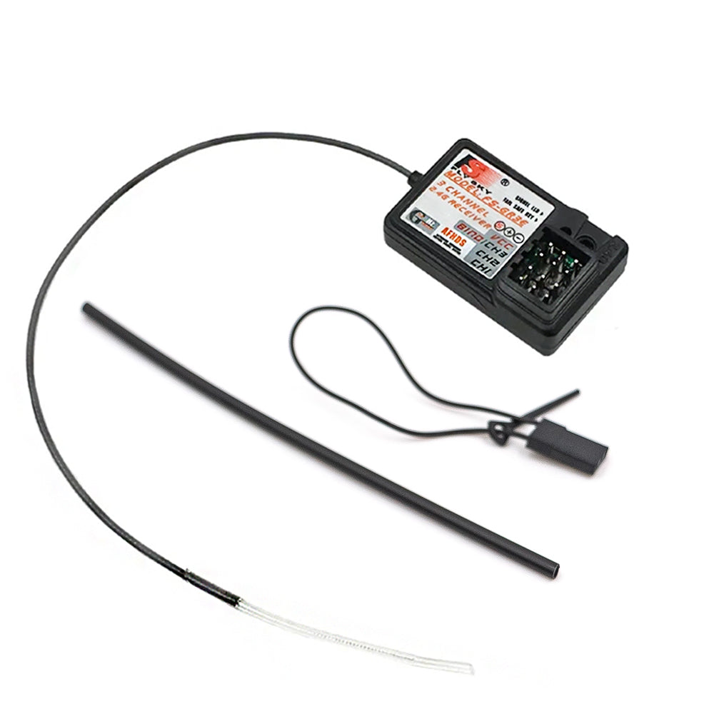 FLYSKY FS-GT2B GT2B 2.4G 3CH Radio Transmitter with GR3E Receiver 3.7V Battery USB Cable for RC Car Boat Toys RC Parts