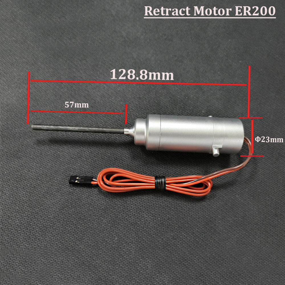 ER150 M4 12-17KGS / ER120 M3 M4 4-8KGS / ER200 M4 17-30KGS Retract Motor for JP Hobby Jet Plane Full Metal Electric Retract For DIY RC Jet Plane Parts