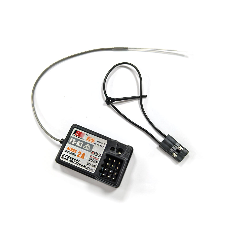 Flysky FS-GT2E Remote Control 2A 2.4ghz 2CH Radio System Transmitter with FS-A3 Receiver for RC Car Boat