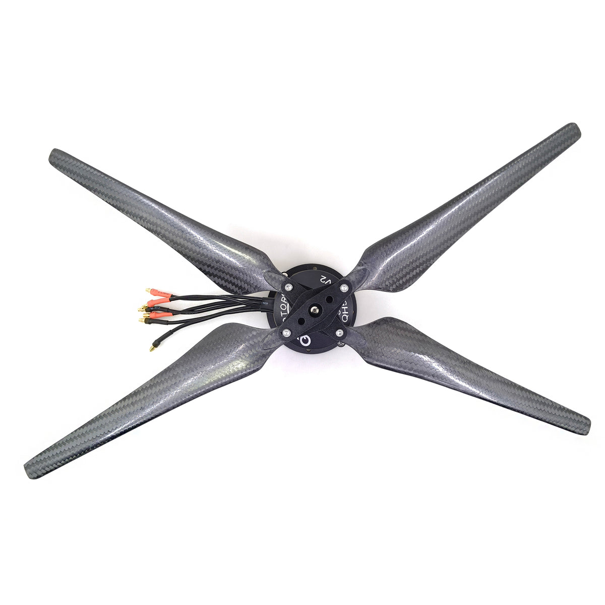 QX-MOTOR Multirotor Coaxial Dual Propeller Reverse Motor QH5308V2 with 1760/1552 17inch/15inch Carbon fiber propeller for RC Multirotor Drone Parts