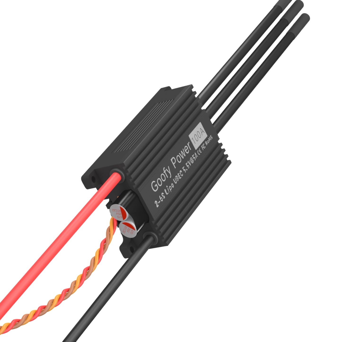 High Quality Goofy Power 100A (2~6S) SBEC Brushless Speed Controller ESC for edf motor RC Drone Airplane Parts
