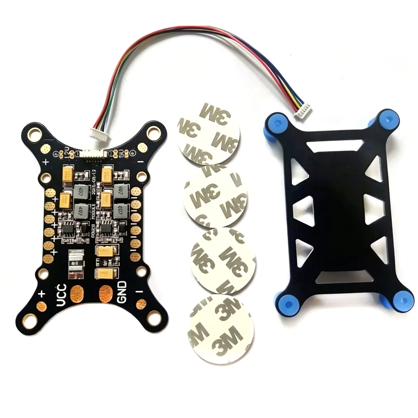 APM PX4 5 in 1 Damping Plate PDB Super Shock Absorber Integrated Power Module ESC Distribution Board 5V & 12V BEC