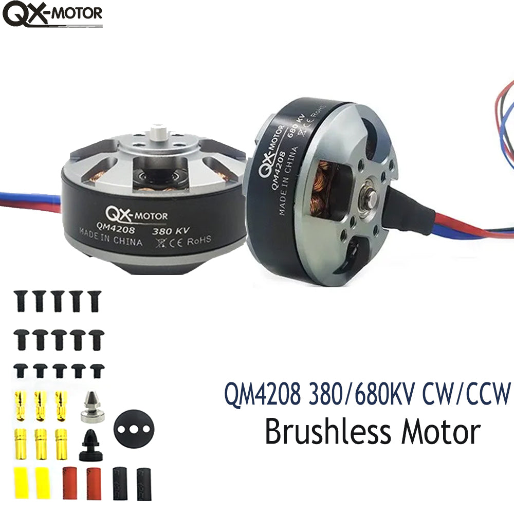 QX-MOTOR QM4208 380KV 680KV CWCCW Brushless Motor Accessories For RC Multirotor Quadcopter Hexa Drone