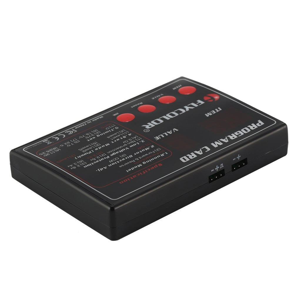 Flycolor 2-6S Lipo BEC 5.5V/5A Brushless ESC 50A 70A 90A 120A 150A Speed Controller and Programming Card for RC Boat Model Parts