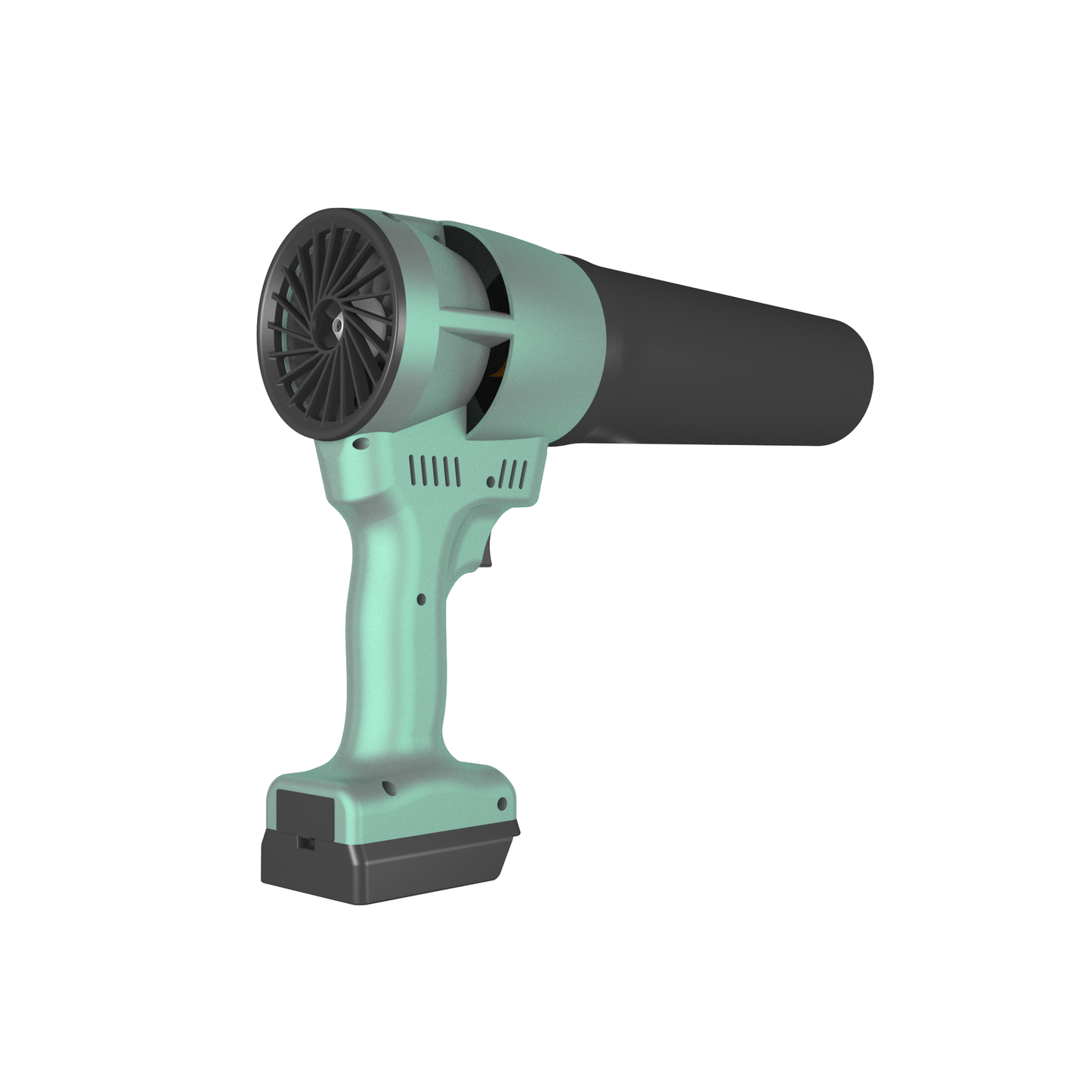 QX-MFLU 1900G 64mm portable violent fan, a powerful handheld fan suitable for outdoor water/dust/snow removal