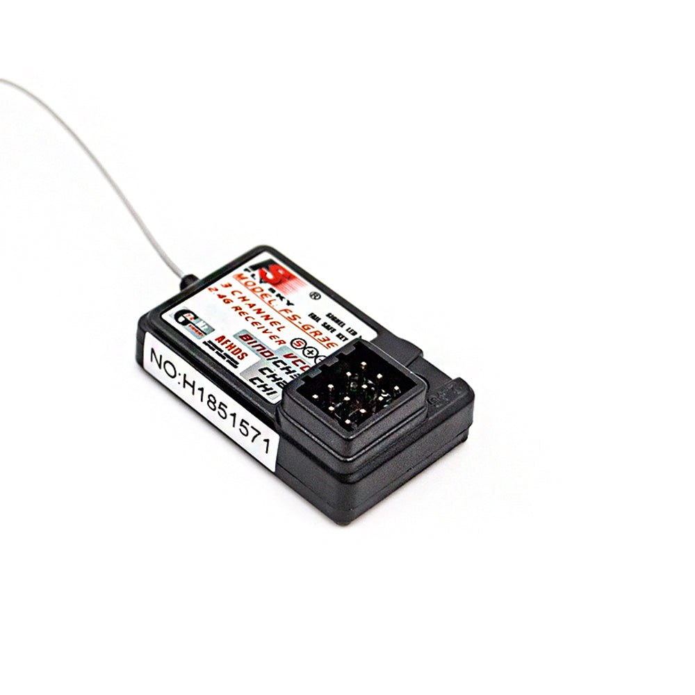 FLYSKY FS-GT2B GT2B 2.4G 3CH Radio Transmitter with GR3E Receiver 3.7V Battery USB Cable for RC Car Boat Toys RC Parts