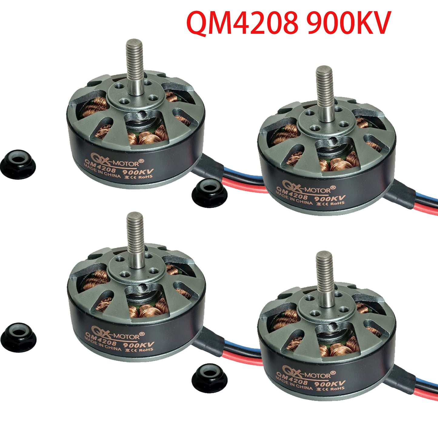 QX-MOTOR QM4208 380KV 680KV CWCCW 900kv Brushless Motor Accessories For RC Multirotor Quadcopter Hexa Drone