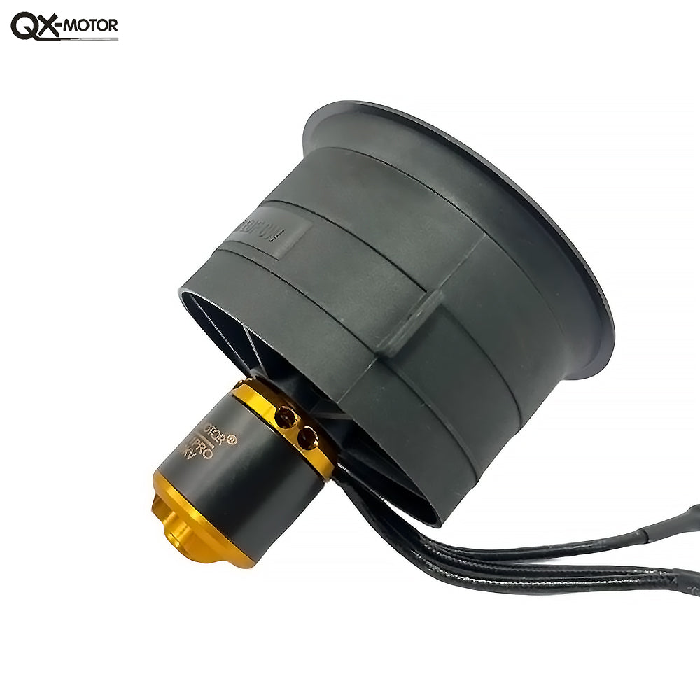 QX-Motor 64mm EDF CW CCW 5 Blades Ducted Fan with Brushless Motor 2900KV 3200KV 4000KV  for FMS RC Airplane