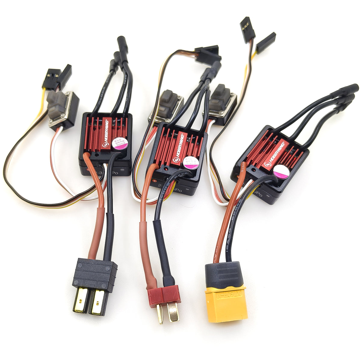 Hobbywing QuicRun WP 16BL30 G2 30A Brushless ESC T / TRX / XT60 Plug Waterproof Brushless Sensorless ESC for 1/10 1/16 1/18 Car Buggy Truck Monster Model Parts