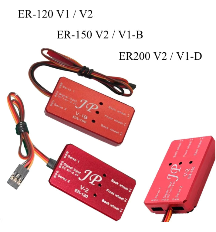 JP ER-120 V1 and V2 ER-150 V2 and V1-B ER200 V2 and V1-D Electric Landing Gear Servo Retraction Controller