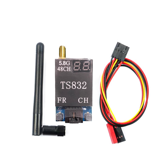48CH 5.8G 600mw 5km Wireless AV Transmitter TS832 +1000TVL Camera for RC Multirotor Helicopter Quadcopter Multiaxis Drone Fixed-wing Parts