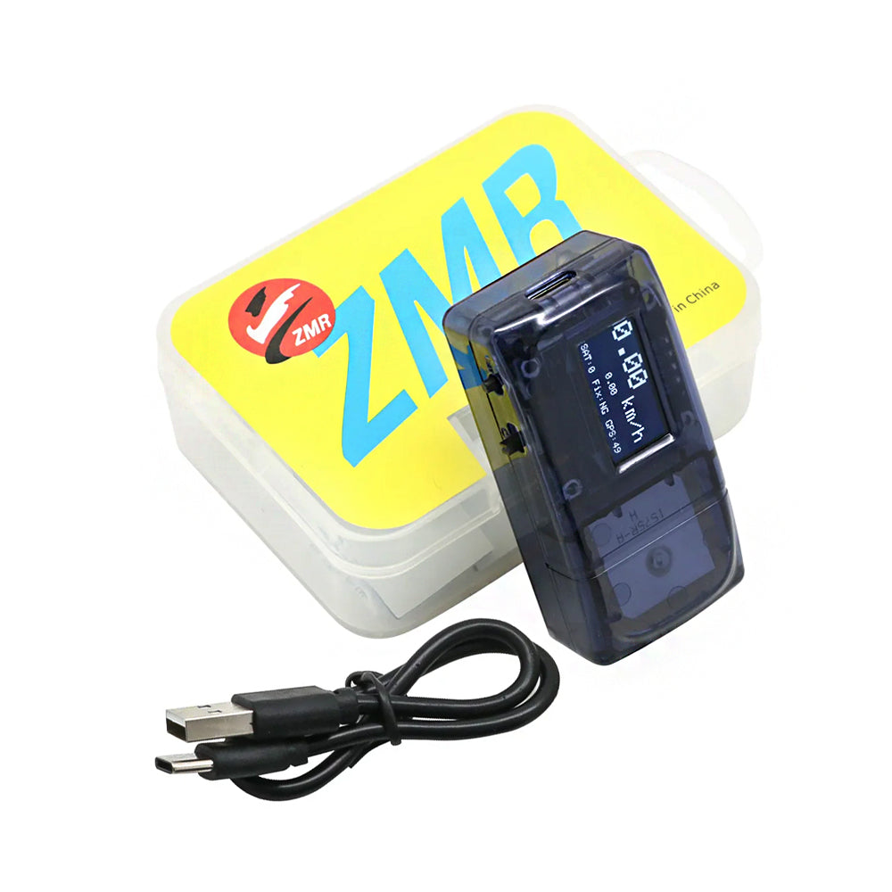 ZMR GPS Speed Detector Speedometer for RC Airplane Drone Car Outdoor Moving Objects Piggyback Speed Measurement