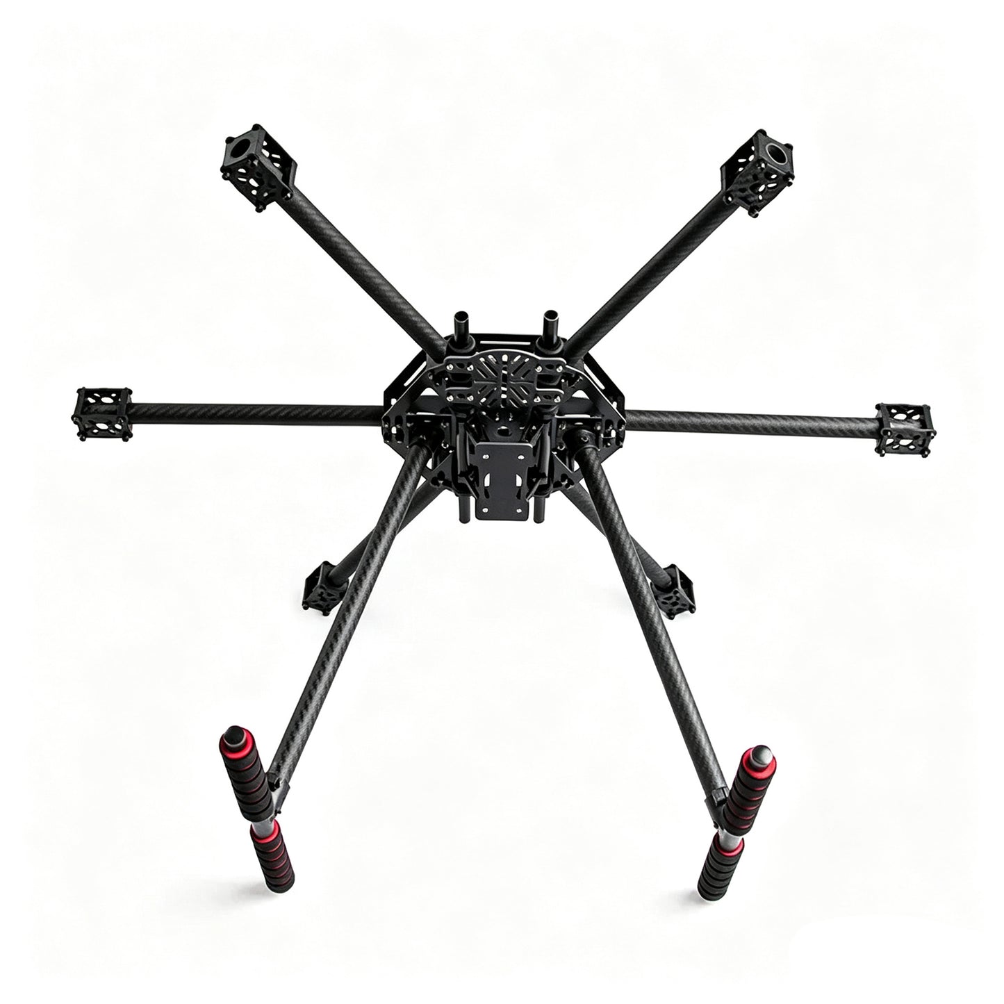 FPV Frame X6-X600 600mm Hexacopter Framework with Carbon Fiber Landing for RC Multicopter S550 SK500 Upgraded Version