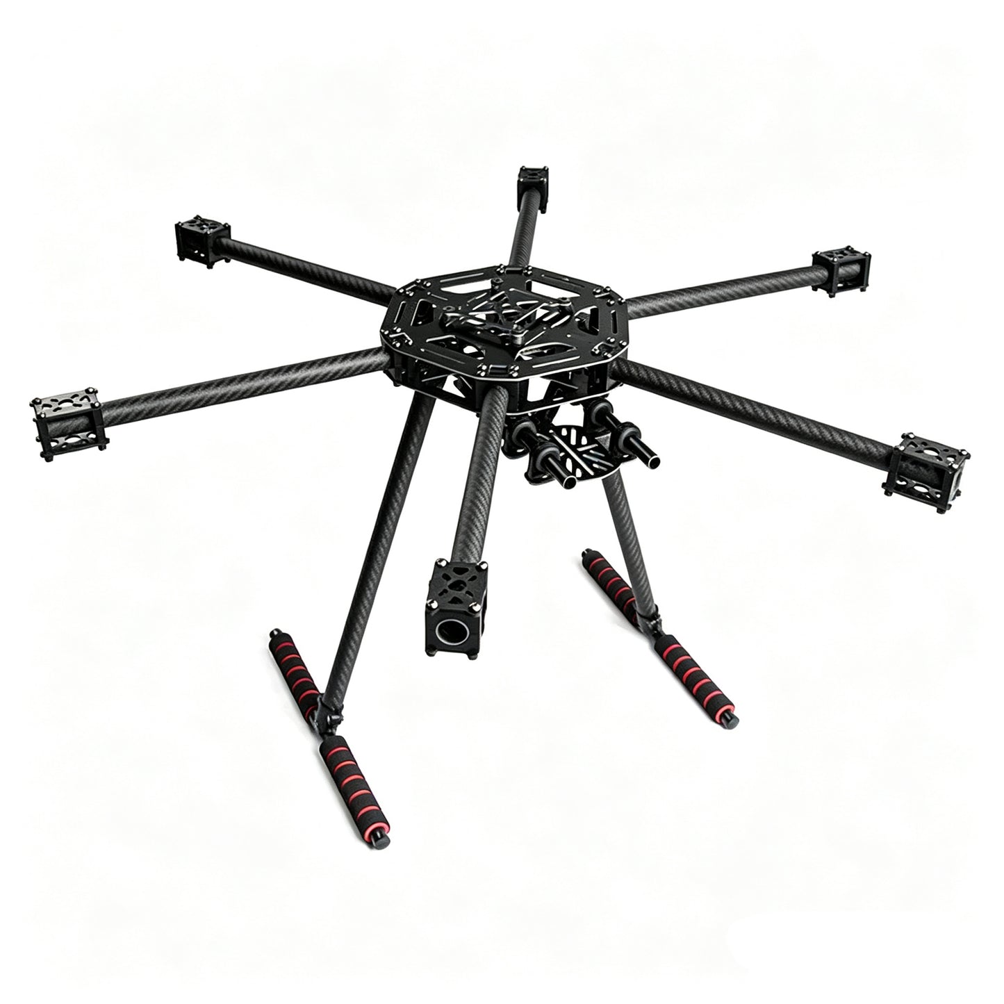 FPV Frame X6-X600 600mm Hexacopter Framework with Carbon Fiber Landing for RC Multicopter S550 SK500 Upgraded Version