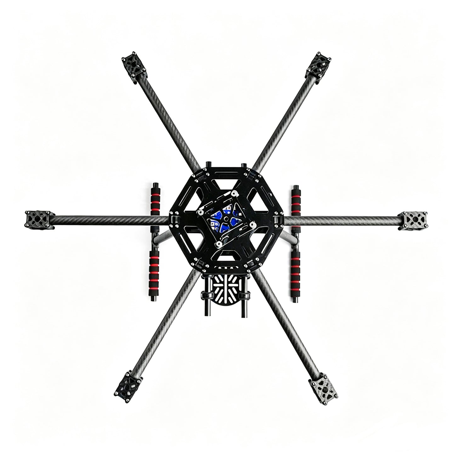 FPV Frame X6-X600 600mm Hexacopter Framework with Carbon Fiber Landing for RC Multicopter S550 SK500 Upgraded Version