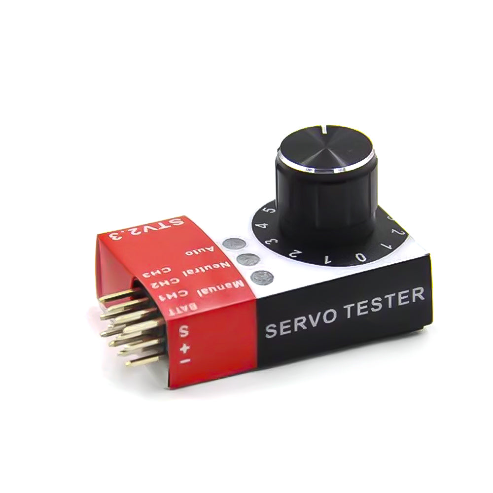 SG90 Servo /CCPM Servo Consistency Master / Servo tester with three level switching and indicator light Electric Tuning Tester For RC Drone Car Boat Airplane Models Parts
