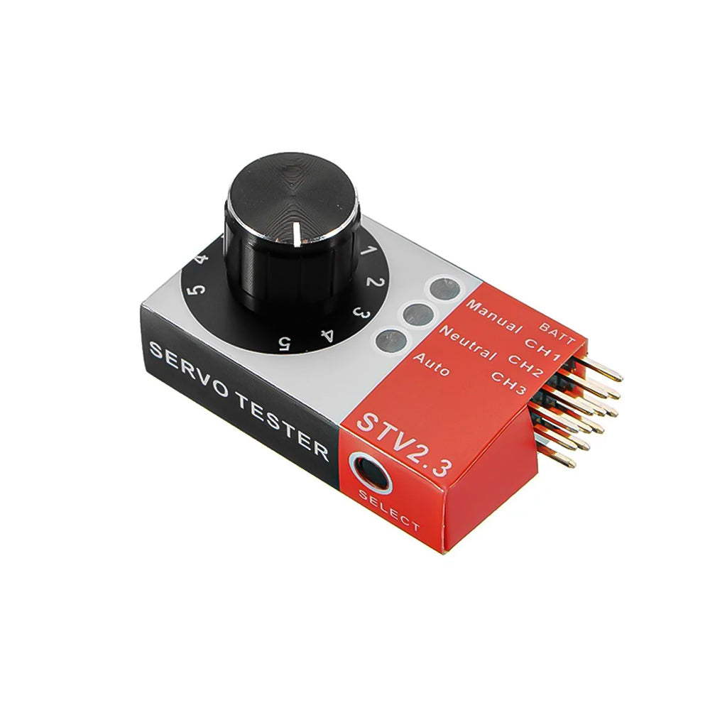 SG90 Servo /CCPM Servo Consistency Master / Servo tester with three level switching and indicator light Electric Tuning Tester For RC Drone Car Boat Airplane Models Parts