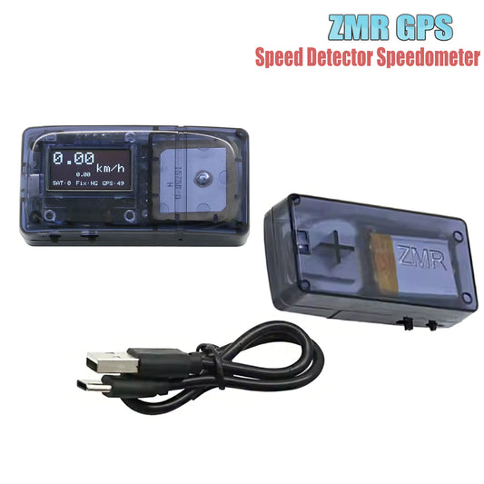 ZMR GPS Speed Detector Speedometer for RC Airplane Drone Car Outdoor Moving Objects Piggyback Speed Measurement