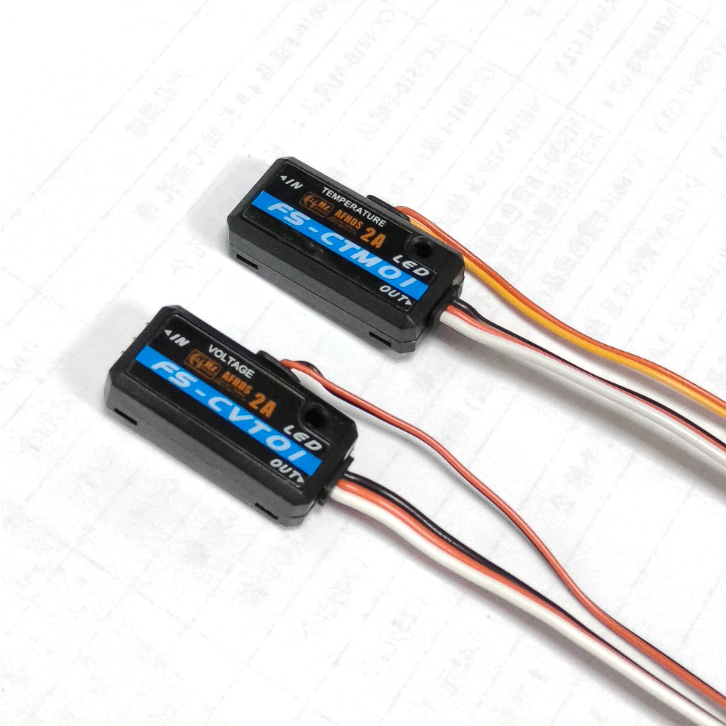 FlySky FS-CPD02 FS-CEV04 FS-CTM01 FS-CVT01 voltage sensor Telemetry Data Module Set for FS-G11P FS-ST16 FS-ST8 NV14