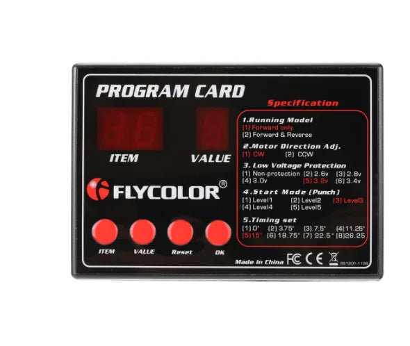 flycolor 50A 70A 90A 120A 150A  Brushless ESC Speed Control Stand 2-6S Lipo BEC 5.5V/5A for RC Boat F21267/71