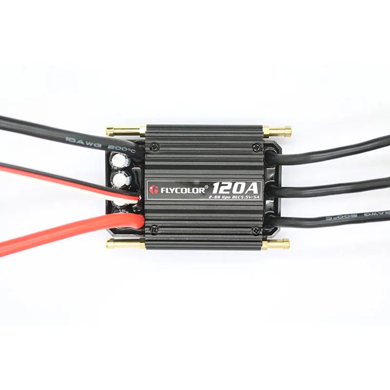 flycolor 50A 70A 90A 120A 150A  Brushless ESC Speed Control Stand 2-6S Lipo BEC 5.5V/5A for RC Boat F21267/71