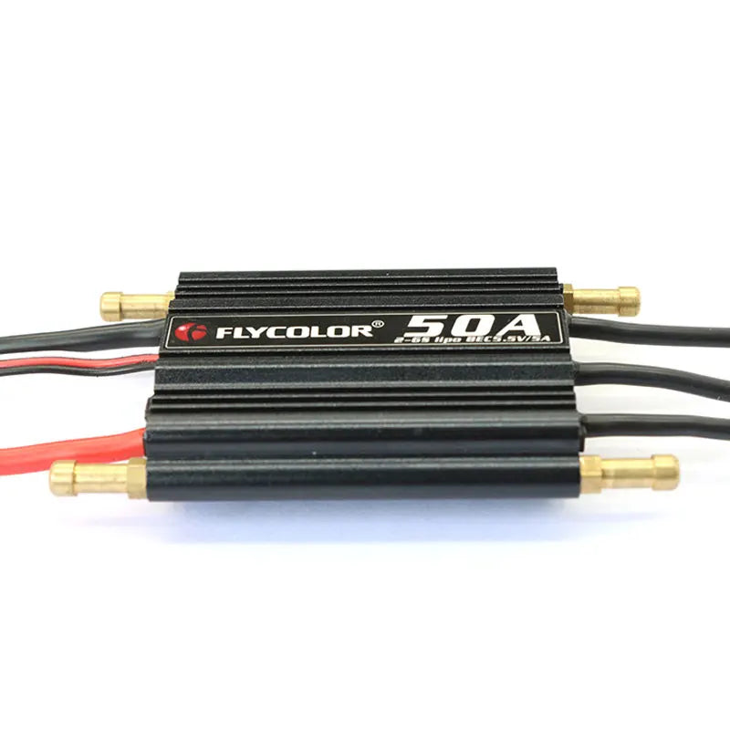 flycolor 50A 70A 90A 120A 150A  Brushless ESC Speed Control Stand 2-6S Lipo BEC 5.5V/5A for RC Boat F21267/71