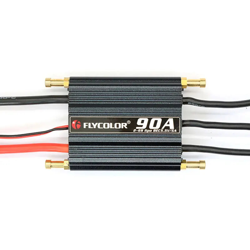 flycolor 50A 70A 90A 120A 150A  Brushless ESC Speed Control Stand 2-6S Lipo BEC 5.5V/5A for RC Boat F21267/71