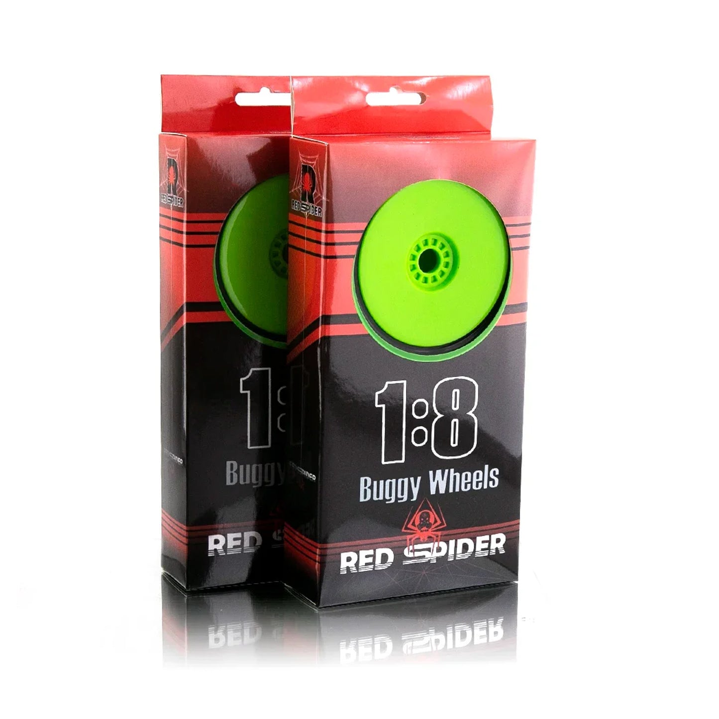 4Pcs 1/8 4WD Nitro Off Road Buggy Tires Wheel Rims 17mm Hex for 1:8 Scale RC Car HSP HPI Kyosho ZD Hongnuo Redcat Traxxas