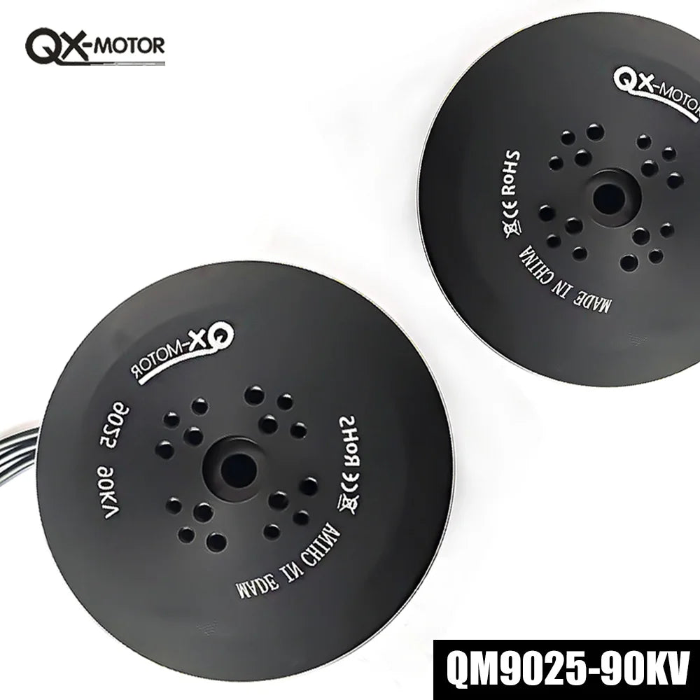 QX Motor Multi axis Brushless Motor QM9025 90KV High Performance Suitable for Remote Control Toy Parts of Agricultural Drones
