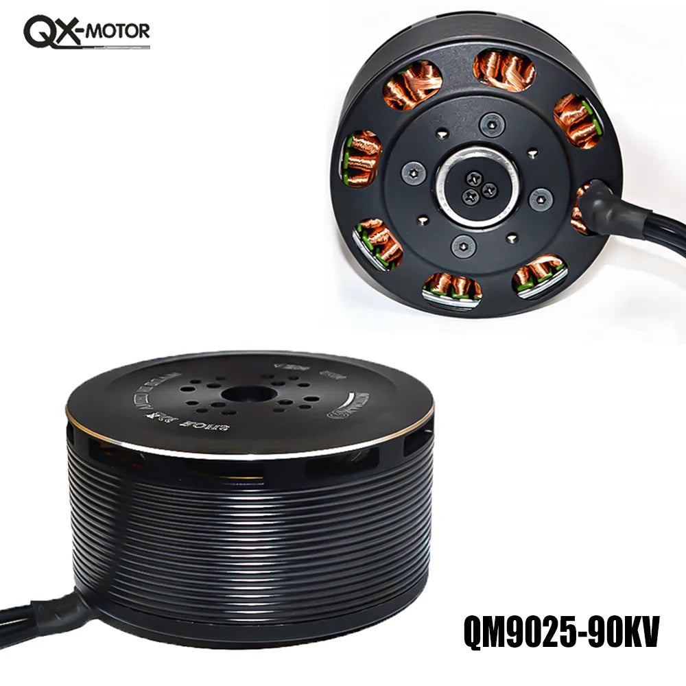 QX Motor Multi axis Brushless Motor QM9025 90KV High Performance Suitable for Remote Control Toy Parts of Agricultural Drones