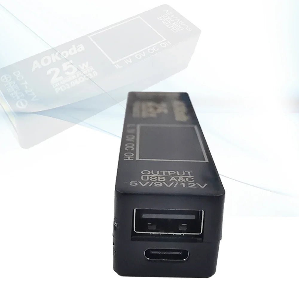 AOKoda PD3.0&QC3.0  xt60 Quick  Power Converter Lipo Battery To USB Adapter