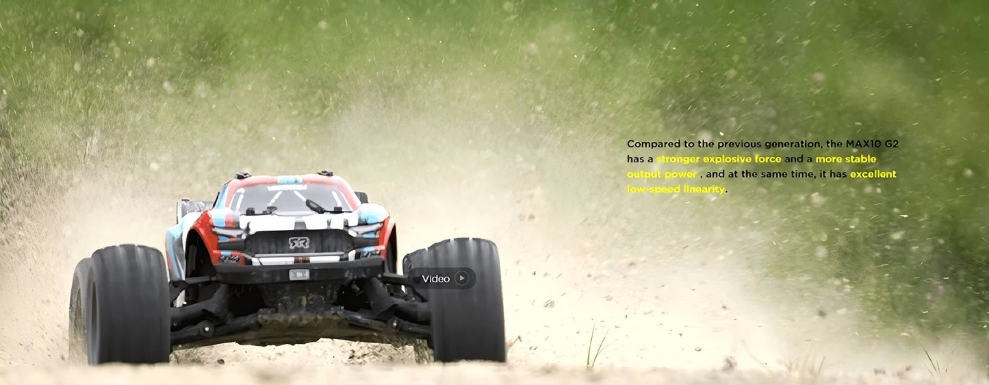Hobbywing EZRUN 3652SD G3 3300/4100/5400KV Sensored Brushless Motors with MAX10 G2 80A ESC Combo for 1/10 1/8 RC Car Buggy Model
