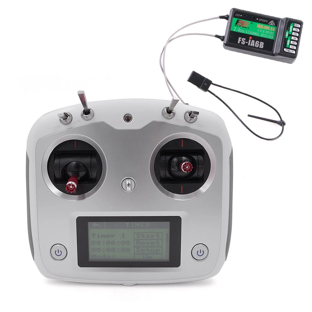 FlySky FS-i6s Transmitter Controller With FS-IA6B or FS-IA10B
