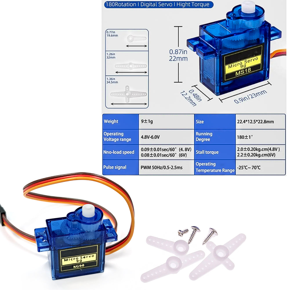 SG90 Servo /CCPM Servo Consistency Master / Servo tester with three level switching and indicator light Electric Tuning Tester For RC Drone Car Boat Airplane Models Parts