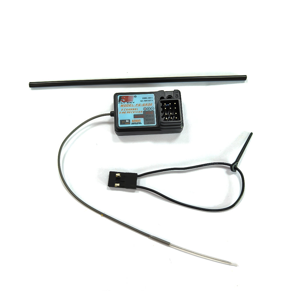 FLYSKY FS-GT2B GT2B 2.4G 3CH Radio Transmitter with GR3E Receiver 3.7V Battery USB Cable for RC Car Boat Toys RC Parts