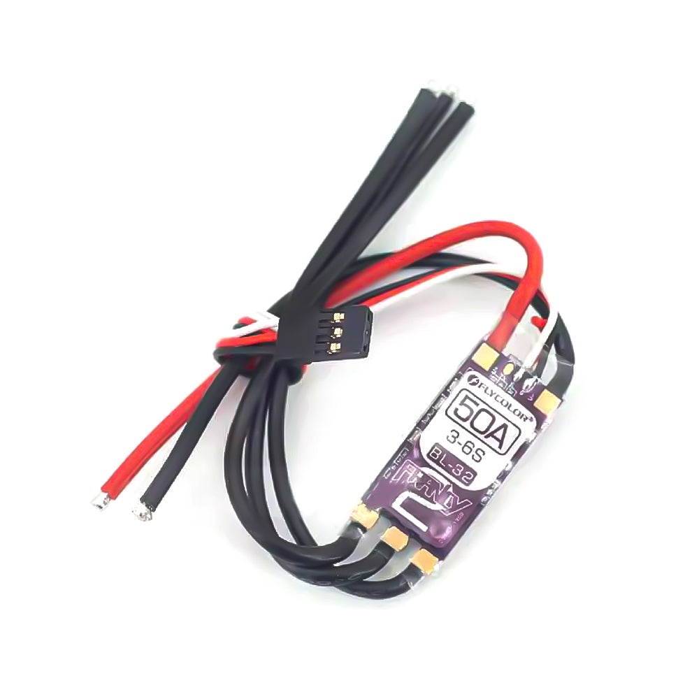 FLYCOLOR Francy 2 Brushless ESC 20A 30A 40A 50A BLHELI-32 BL32 3-6S Speed Controller 5V/3A 12V/2A For RC Plane Airplane