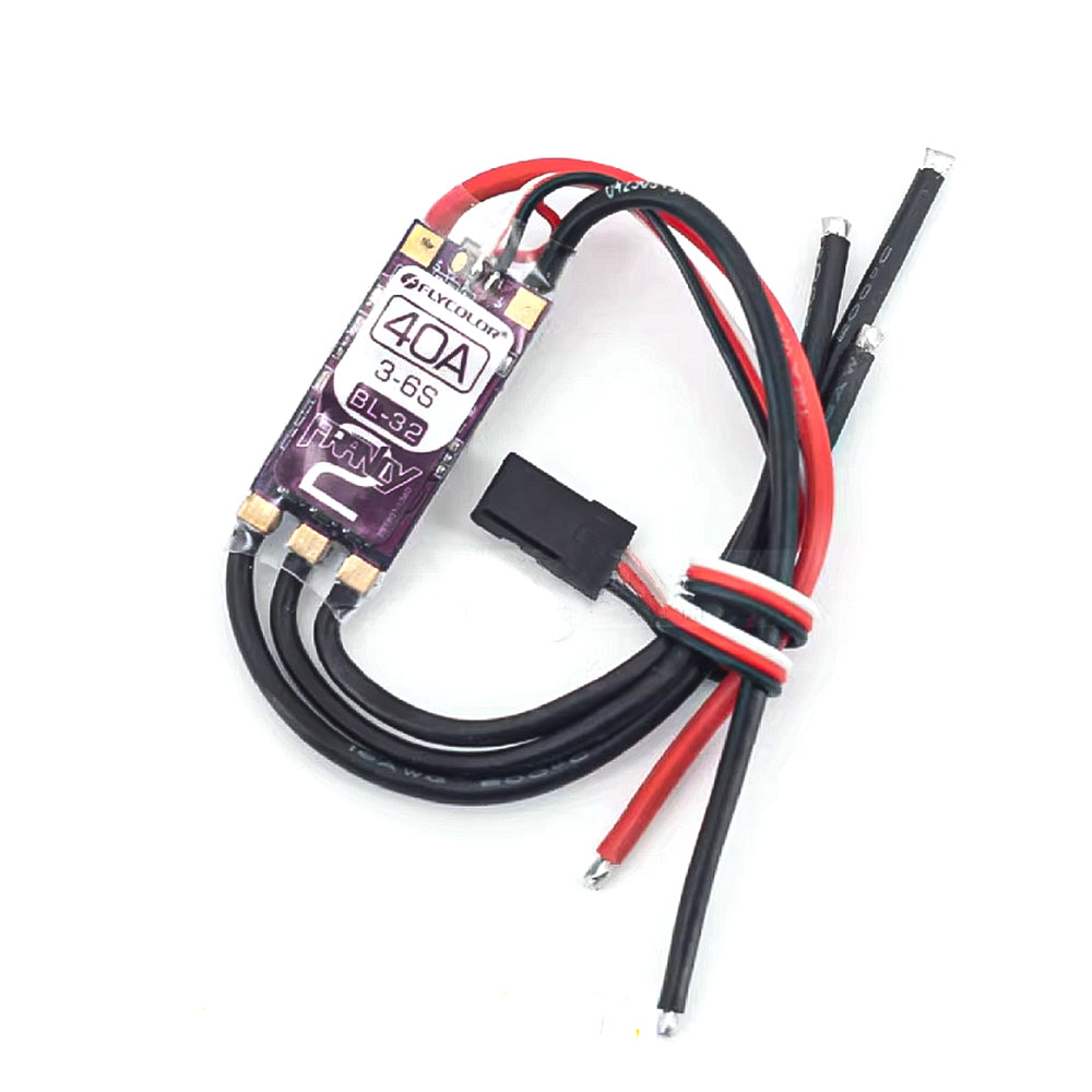 FLYCOLOR Francy 2 Brushless ESC 20A 30A 40A 50A BLHELI-32 BL32 3-6S Speed Controller 5V/3A 12V/2A For RC Plane Airplane